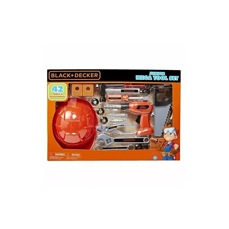 Jakks Pacific Black & Decker Junior Mega 42 Tools &