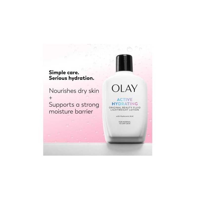 OLAY Active Hydrating Beauty Fluid Original 6 oz