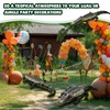 Liliful 2 Pcs 49 Inch Inflatable Alligator Pool Float Floating