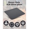 AOKLIT 10in x 10in x 1/4in Hot Rolled Steel Plate