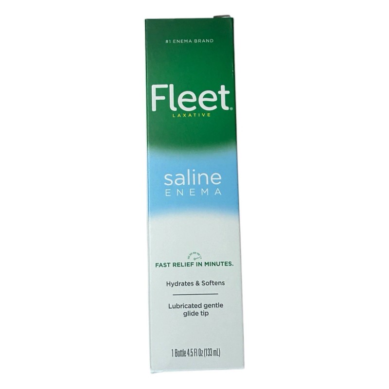 Fleet Four Fleet Laxative Glide Tip Saline Enemas - 4.5