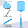 Soodyoow Fly Swatter, Pack of 4 Colourful Extendable Fly Swatter