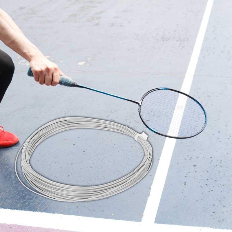 Keenso 2 Pieces Badminton Racket String 10M High Flexibility Badminton