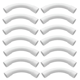 CYIOU Pack of 16 Pipe Elbows M20 PVC Pipe Elbow 90 Degree Plug Elbow for Electric Pipe Rod Pipe Building Drainage Agricultural Irrigation DIY Projects