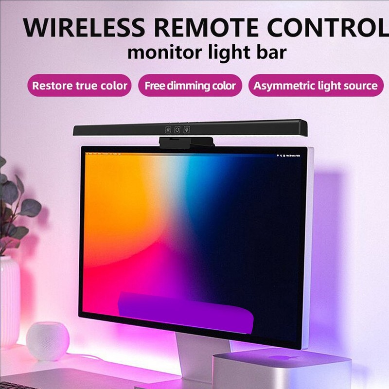 Computer Monitor Light Bar with Remote Control USB Powered LED