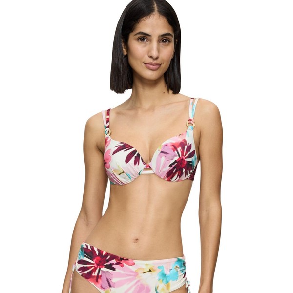 Triumph Women's Summer Fleur Wp Bikini Top, Multicoloured (Pink -