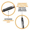 BIC Glide Bold Ballpoint Pen, Retractable, Bold 1.6 mm, Black
