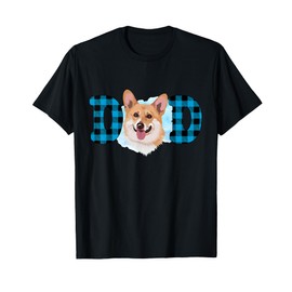 Funny Corgi Dad Mens Best Corgi Dad Daddy Dog Lover Owner T-Shirt