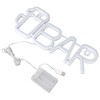 LED Neon Sign BAR Shape Design USB Or Battery Powered