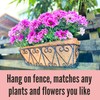 LaLaGreen Wall Planters - 2 Pack, 16 Inch Window Flower