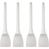 Nagao Tsubamesanjo Long Thick Monja Spatula, Set of 4, Stainless