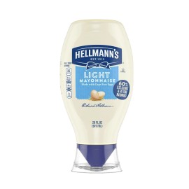 Hellman's 🟣 New Hellmann's Light Mayonnaise Cage Free Eggs Dressing Bottle 20floz