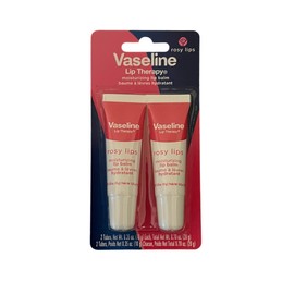 Vaseline Lip Therapy Rosy Lips Moisturizing Lip Balm, 3 Tubes, 0.35 oz Each