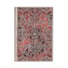 Garnet (Silver Filigree Collection) Midi Unlined Softcover Flexi Journal: Flexi