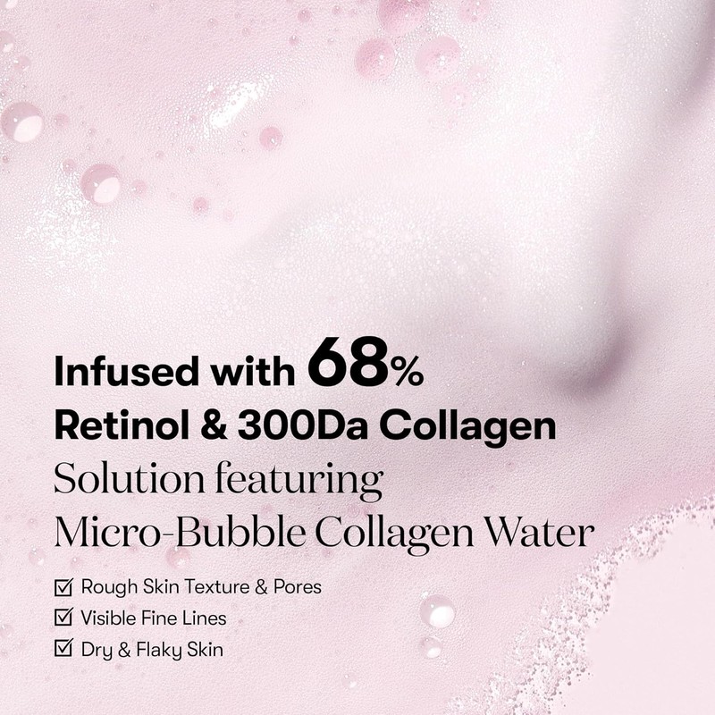 VT Cosmetics [VT Cosmetics]Retinol Collagen Pink Micro Bubble Serum 70ml