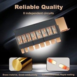 Fusible Link Fuse Multi Block Fuselink Fuse (8 Circuit) Compatible with Honda Accord 2007-2012 Crosstour 2010-2015, Acura TL 2009-2014 TSX 2009-2014 Replace# 38232-TA0-A01