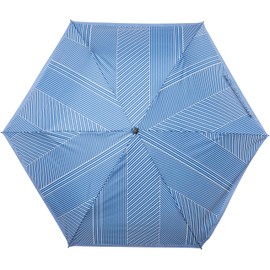 Moonbat Sweet Jasmine Folding Umbrella, Mixed Stripe, Folding Umbrella, Rain Umbrella, Rain Umbrella, Rain & Shine, Simple, Stylish, Cute, Women’s [Wind Resistant, UV Protection, Light Blocking, PU