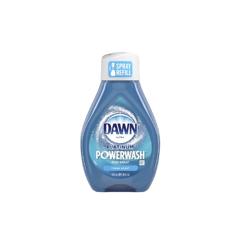 Dawn Platinum Powerwash Dish Spray, Dish Soap, Fresh Scent Refill,