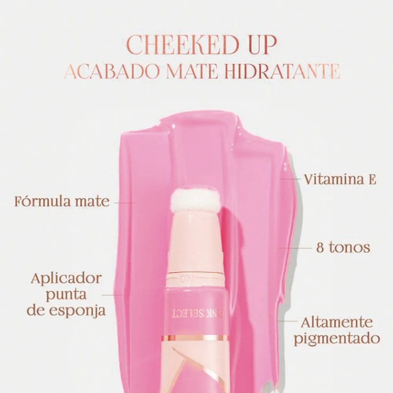 Rubor Líquido Flawless Stay Cheeked Up Beauty Creations Tono del