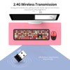Mofii 666 Keyboard Mouse Combo Wireless 2.4G Mixed Color 110