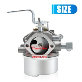 640152 Carburetor Kit Replacement for Tecumseh 640152A 640023 640051 640140 640260 HM80 HM90 HM100 8-10 HP Engine Coleman 5000 watt Generator