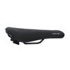 Ergon Fisio flex gel men's cycling saddle – black, standard