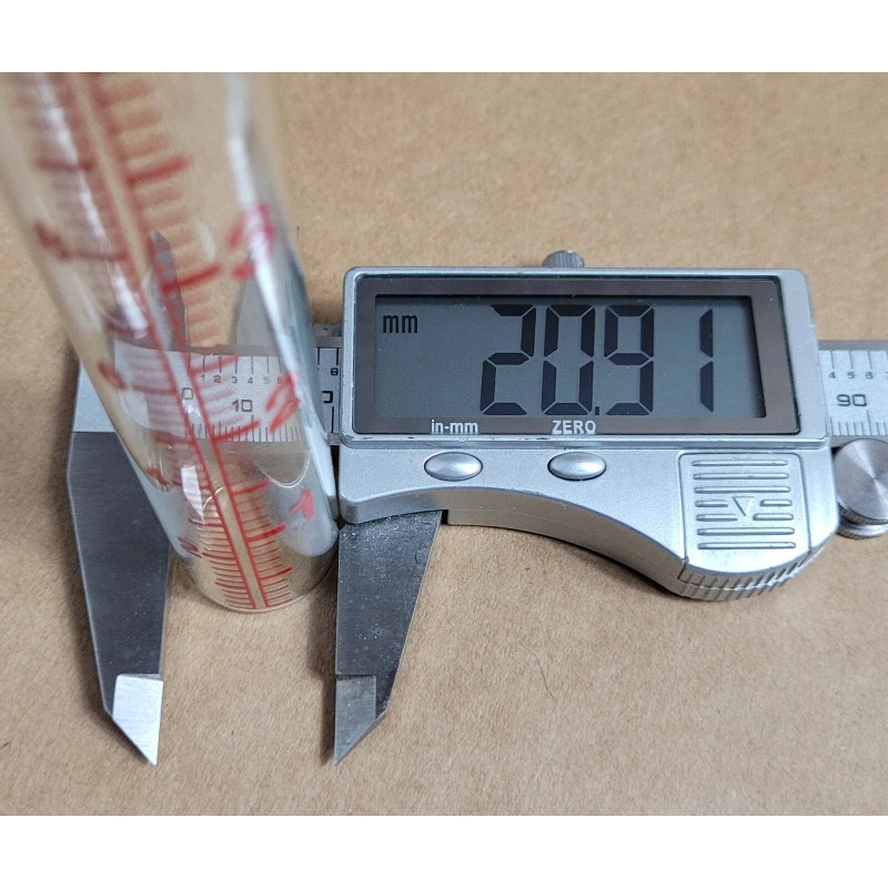 Carruth Studio Direct Replacement Glass Rain Gauge Tube / Vial