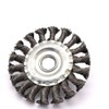 Twist Knot Wire Wheel 125mm x 22mm Round Angle Grinder