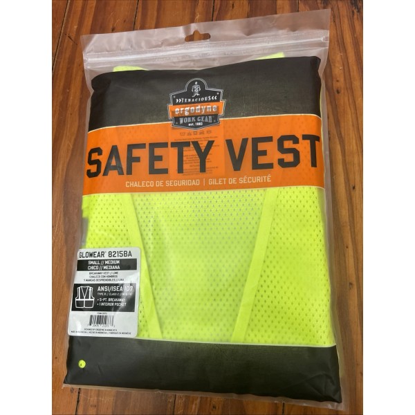 Ergodyne GloWear 8215 ANSI High Visibility Reflective Safety Vest Size