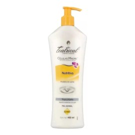 Crema Corporal Teatrical Celulas Madre Nutritiva 400ml
