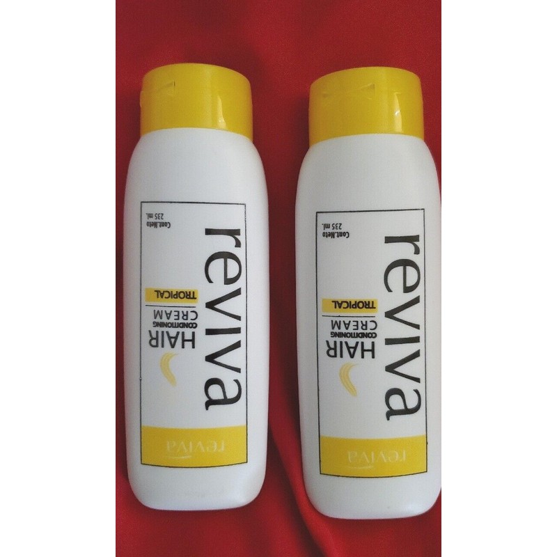 REVIVA 2 PACK REVIVA HAIR CONDITIONING CREAM TROPICAL 235 ML