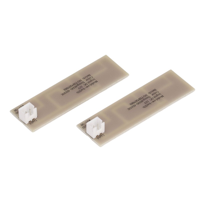2Pcs Refrigerator LED Light Strip Bar Replacement Freezer Refrigerator Light