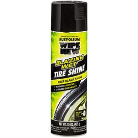 Wipe New 365324-6PK Blazing Wet Tire Shine, 6 Pack, Black