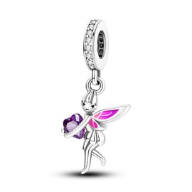 MULA 925 Sterling Silver Charms for Bracelets Family Love Dangle Cross Pendants Beads Charm Jewelry for Women