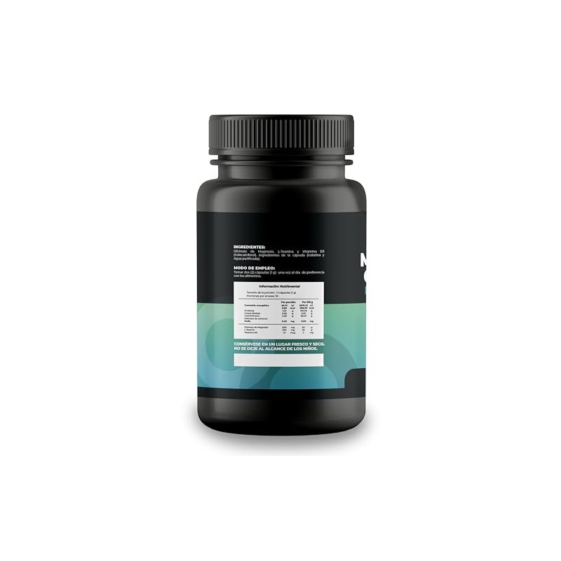 Glicinato Complex con L-Teanina y Vitamina D3 | Magnesio de