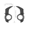 Jimen Compatible with 2014-2022 Toyota 4Runner SR5/TRD PRO, 2PCS Front