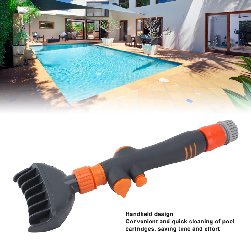 Pool Spa Filter Cartridge Cleaner Brush PVC Reusable Spa Water