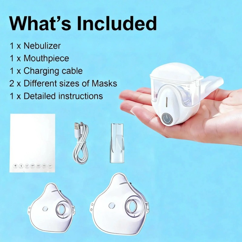 Home Use Household Personal Care Spray Inhaler with 3Kits for