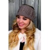 SWAKCouture Messy Bun Headband wrap - Mortar