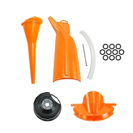 HCmotorku Oil Replacement Funnel Filter Funnel O Ring Filter Wrench for Harley Sportster XL Touring Road King Road Glide Dyna Softail