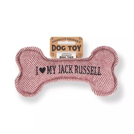 History & Heraldry Squeaky Dog Toy (I my Jack Russel)