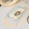 2 Pack Retro Lace Placemats French Crochet Doilies Table Placemats