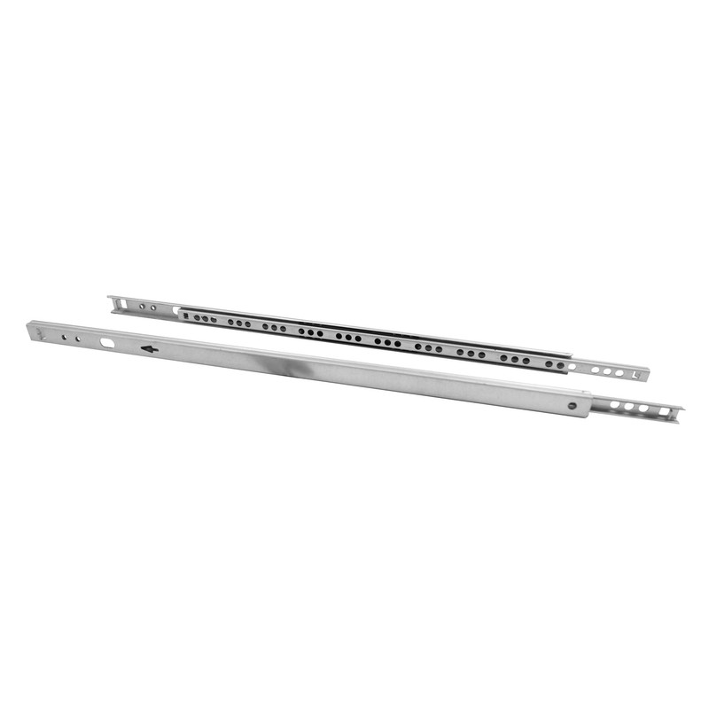 1 Pair of Ball Extension Drawer Runners, 17 mm Groove