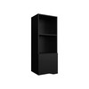 espidoo 43" Tall Wall Cabinet: Modern One-Door Storage with 2