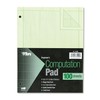 TOPS 35500 Engineering Comp Pads, 3HP,Rld,100 Sh,8-1/2-Inch x11-Inch,GN