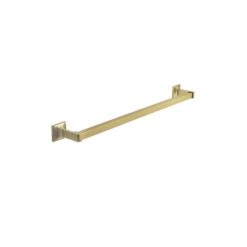 Designers Impressions Eclipse Series Brushed Brass 24" Towel Bar: MBA5221