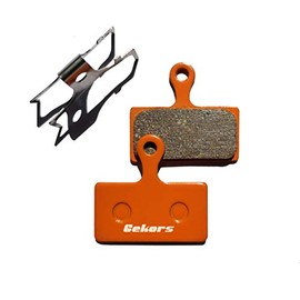 Gekors Keramikscheibenbremsbeläge passend für Clarks M3, E-Bike, Shimano XTR M9000/9020/985/988/987, Deore XT M785/M615/8100/M6000/6100/8000 Flat Mount, Alfine S7000 SLX M7 00 mm. 666/M675, Road CX75