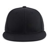 Trendy Apparel Shop Infant to Youth Plain Structured Flatbill Snapback