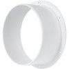 Vent Systems 6" Inch Air Vent Duct Connector Flange Straight