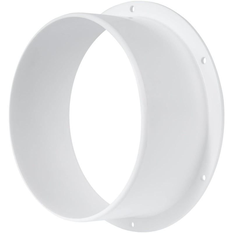 Vent Systems 6" Inch Air Vent Duct Connector Flange Straight